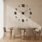 Modern Oversized 3D Wall Clock
