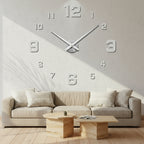 Modern Oversized 3D Wall Clock