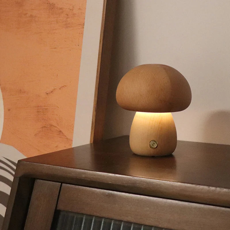 Touch-Control Mushroom Light