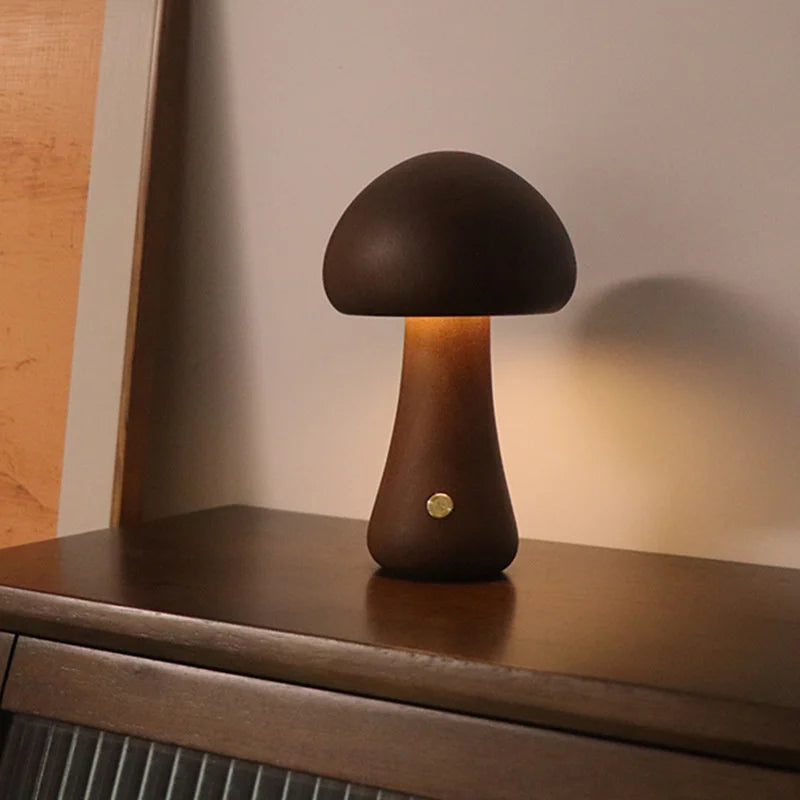 Touch-Control Mushroom Light