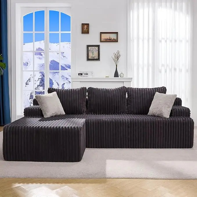 Modular L-Shaped Sectional Sofa