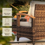 Half-Moon Outdoor Sectional Set