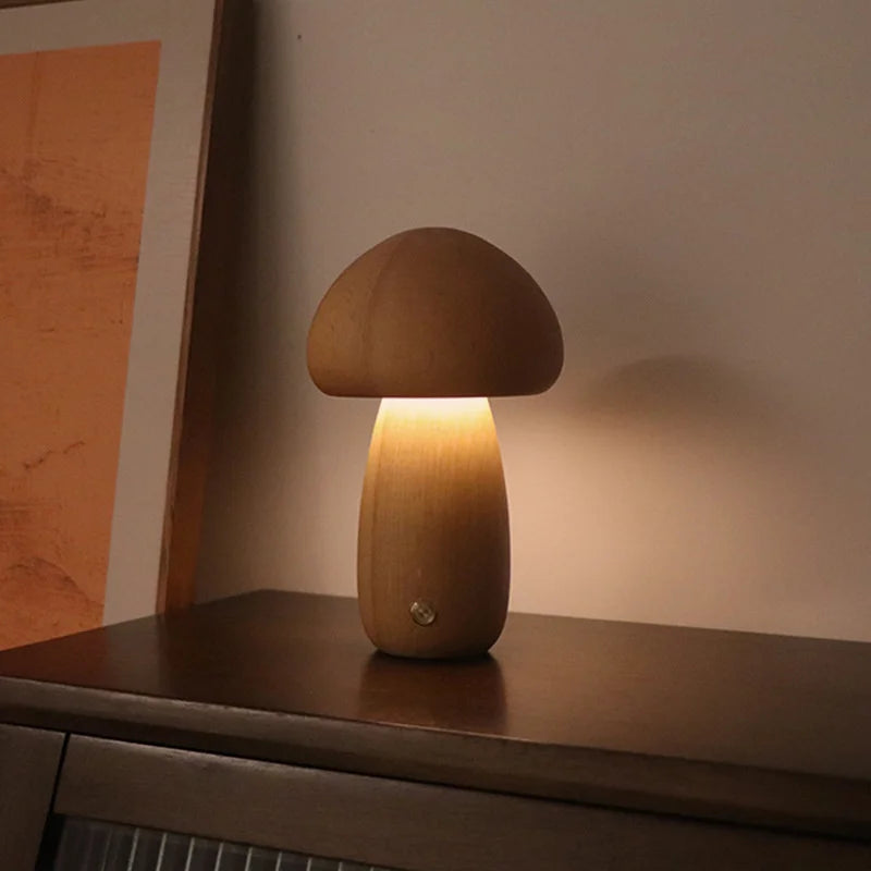 Touch-Control Mushroom Light