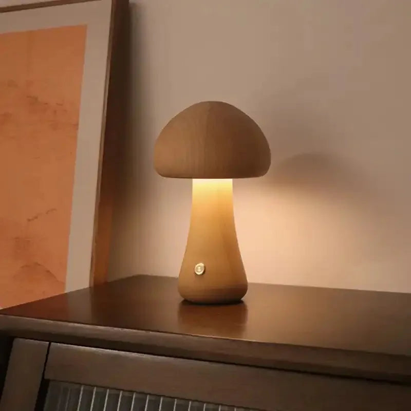 Touch-Control Mushroom Light