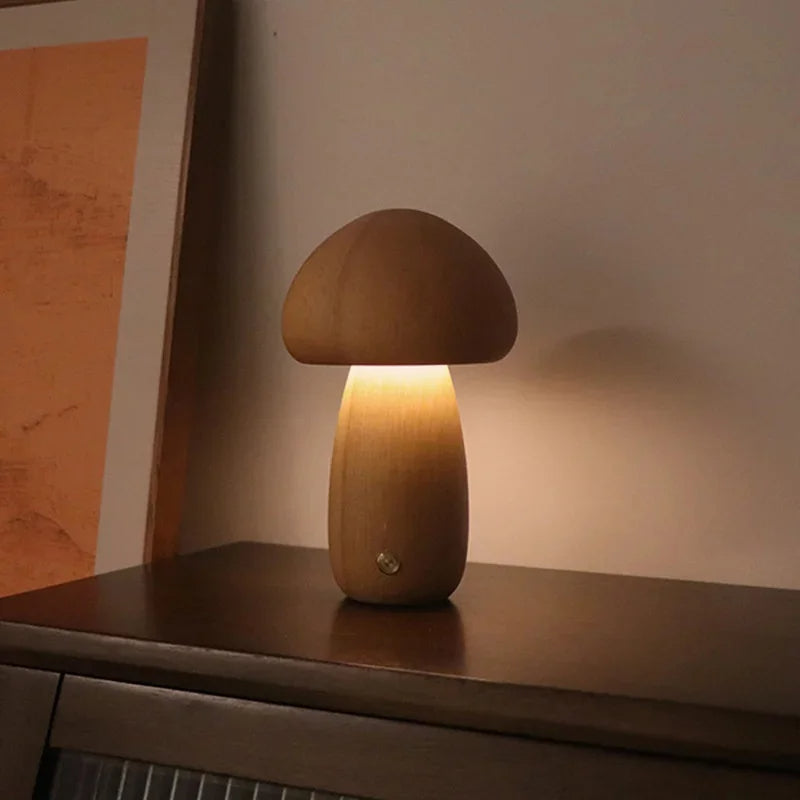 Touch-Control Mushroom Light